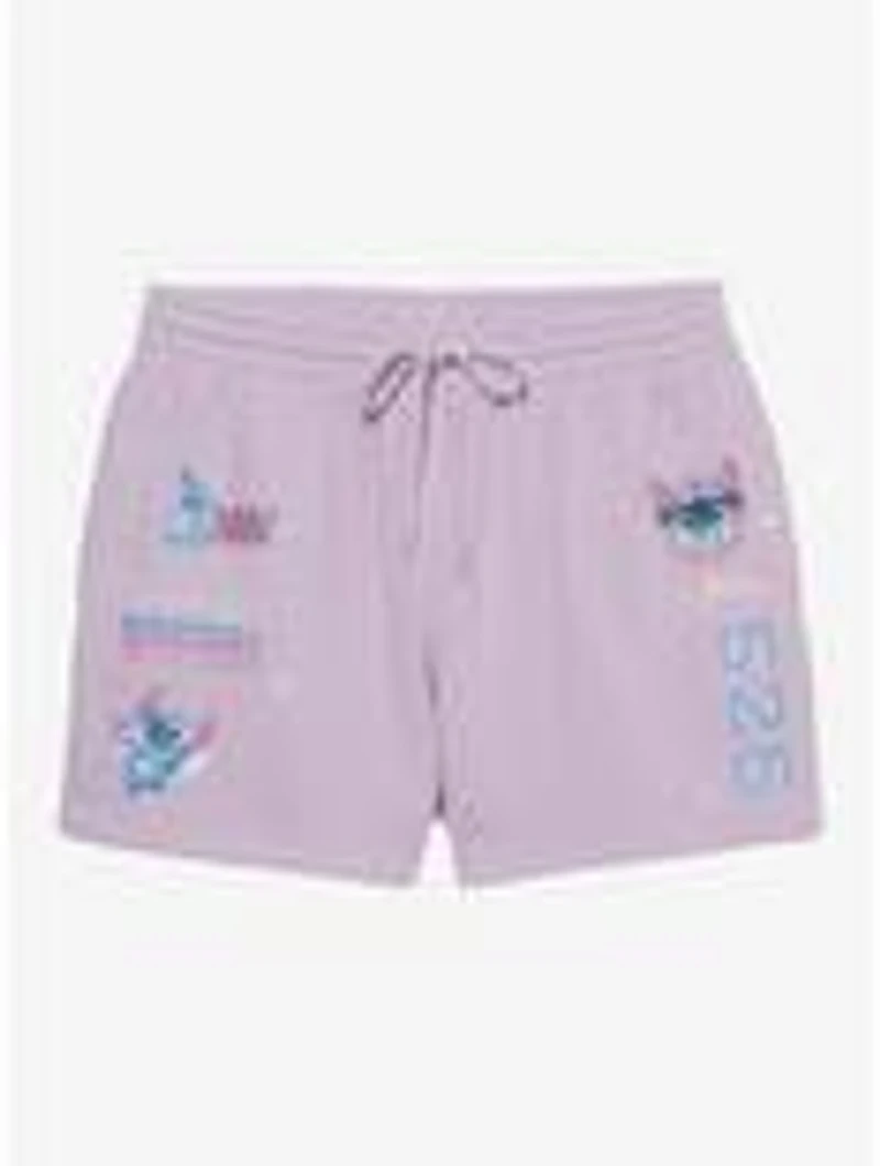 Disney Lilo & Stitch Sparkle Symbols Women's Shorts - BoxLunch Exclusive