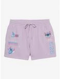 Disney Lilo & Stitch Sparkle Symbols Women's Shorts - BoxLunch Exclusive