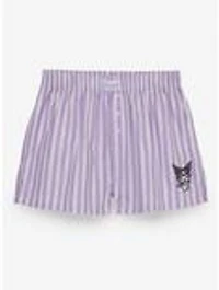 Sanrio Kuromi Striped Women's Boxer Shorts - BoxLunch Exclusive