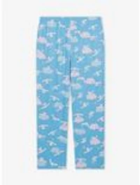 Sanrio Cinnamoroll Clouds Allover Print Women's Sleep Pants - BoxLunch Exclusive