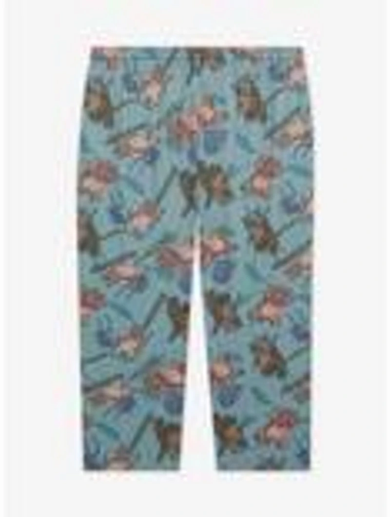 Star Wars Ewoks Allover Print Women's Plus Sleep Pants - BoxLunch Exclusive