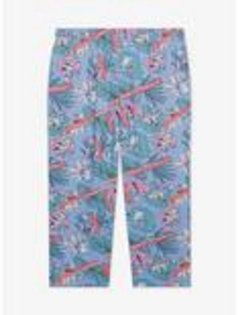 Disney Lilo & Stitch Surfing Allover Print Women's Plus Sleep Pants - BoxLunch Exclusive