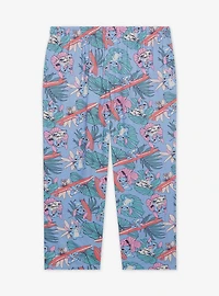 Disney Lilo & Stitch Surfing Allover Print Women's Plus Sleep Pants - BoxLunch Exclusive