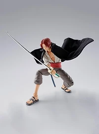 Bandai Spirits One Piece S.H.Figuarts Shanks and Monkey D. Luffy (Childhood) Figure Set