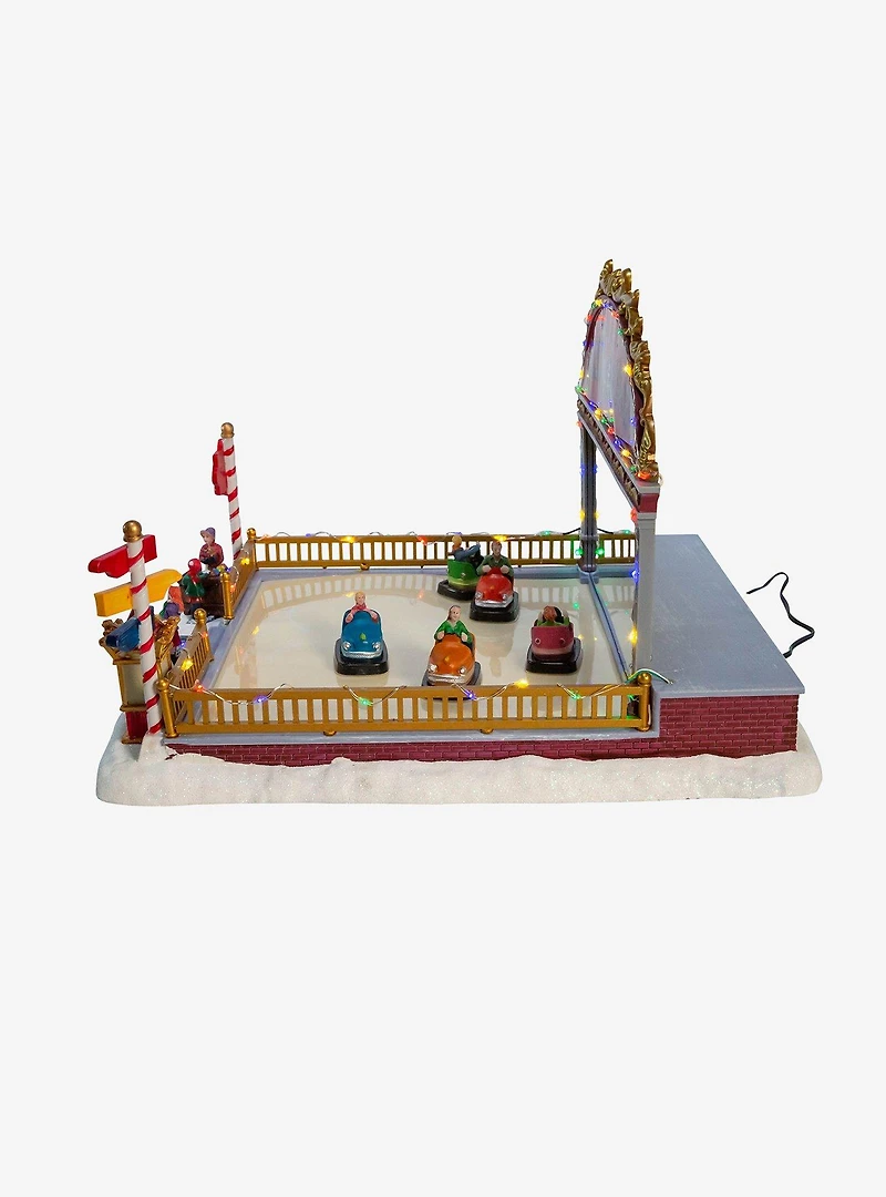Bumper Cars LED Light-Up Musical Table Piece