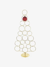 Gold Metal Tree Rack