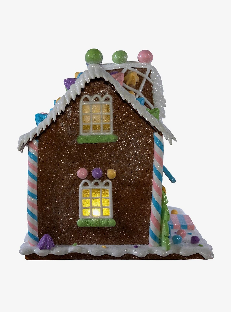 Gingerbread LED Lighted Bubblegum Factory