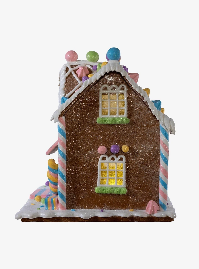 Gingerbread LED Lighted Bubblegum Factory