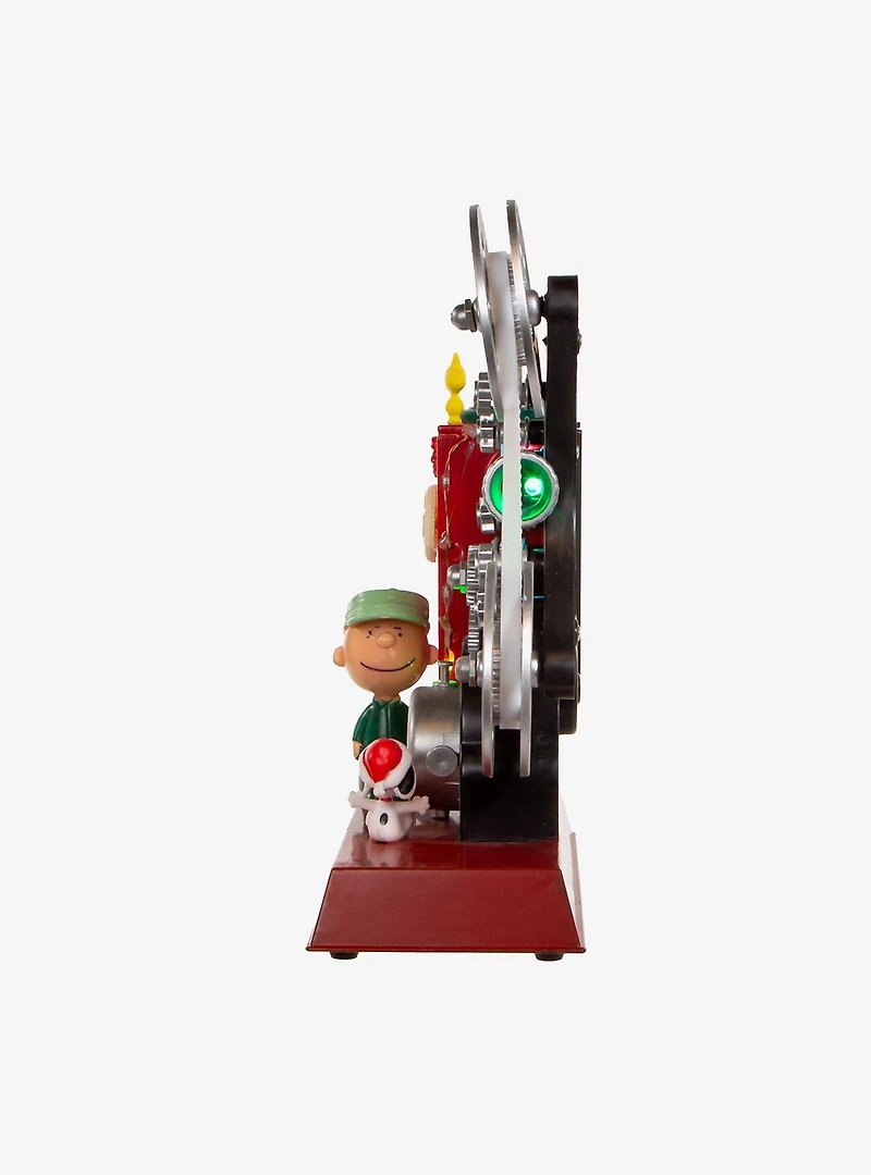 Peanuts Animated Projector Musical Tablepiece