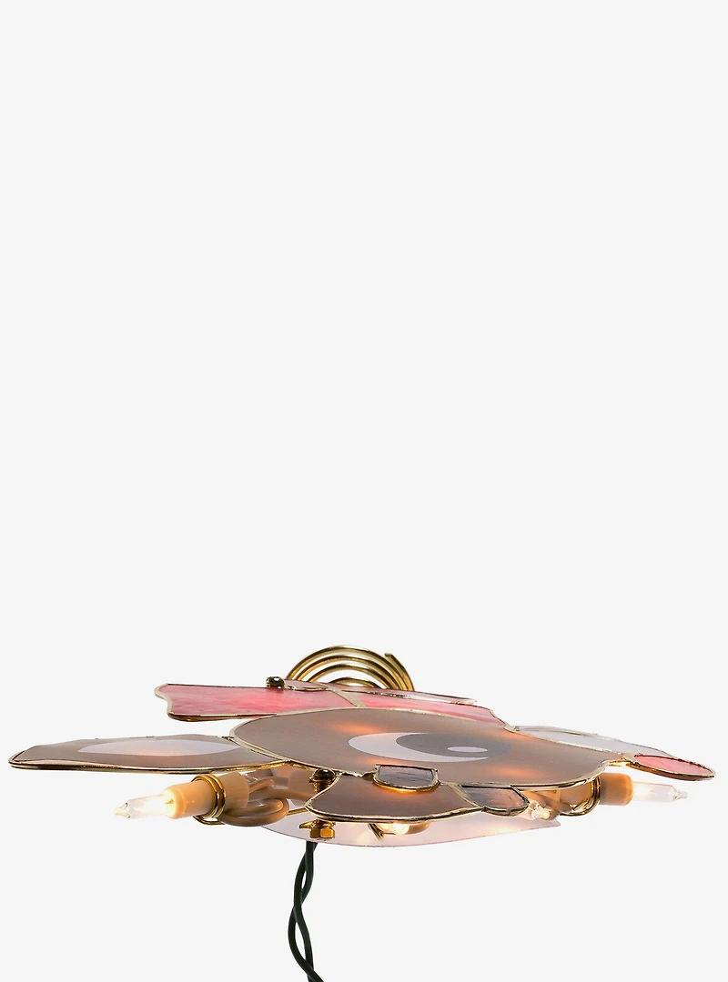 Rudolph The Red-Nosed Reindeer Lighted Capiz Treetop