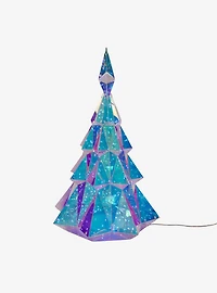Pre-Lit Cool White Fairy LED Holographic Christmas Tree