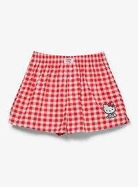 Sanrio Hello Kitty Gingham Women's Boxer Shorts