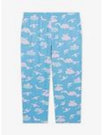 Sanrio Cinnamoroll Clouds Allover Print Women's Plus Sleep Pants - BoxLunch Exclusive