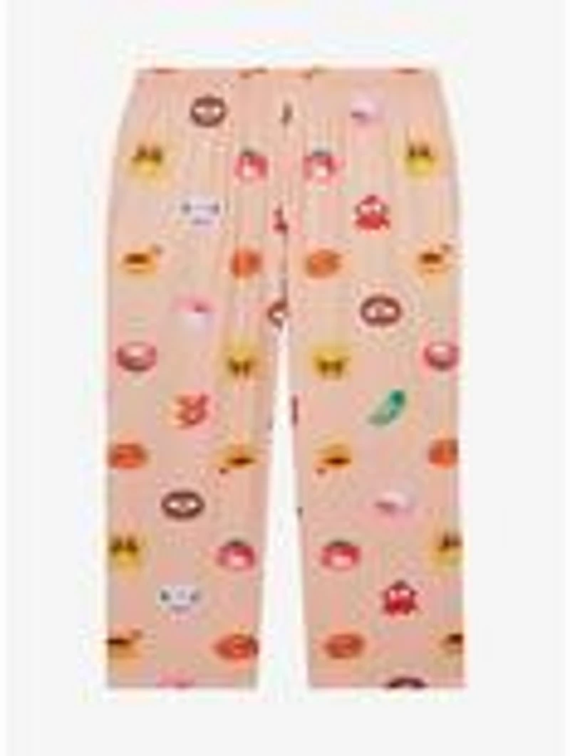 Sanrio Hello Kitty and Friends Bento Box Snacks Allover Print Women's Plus Sleep Pants - BoxLunch Exclusive