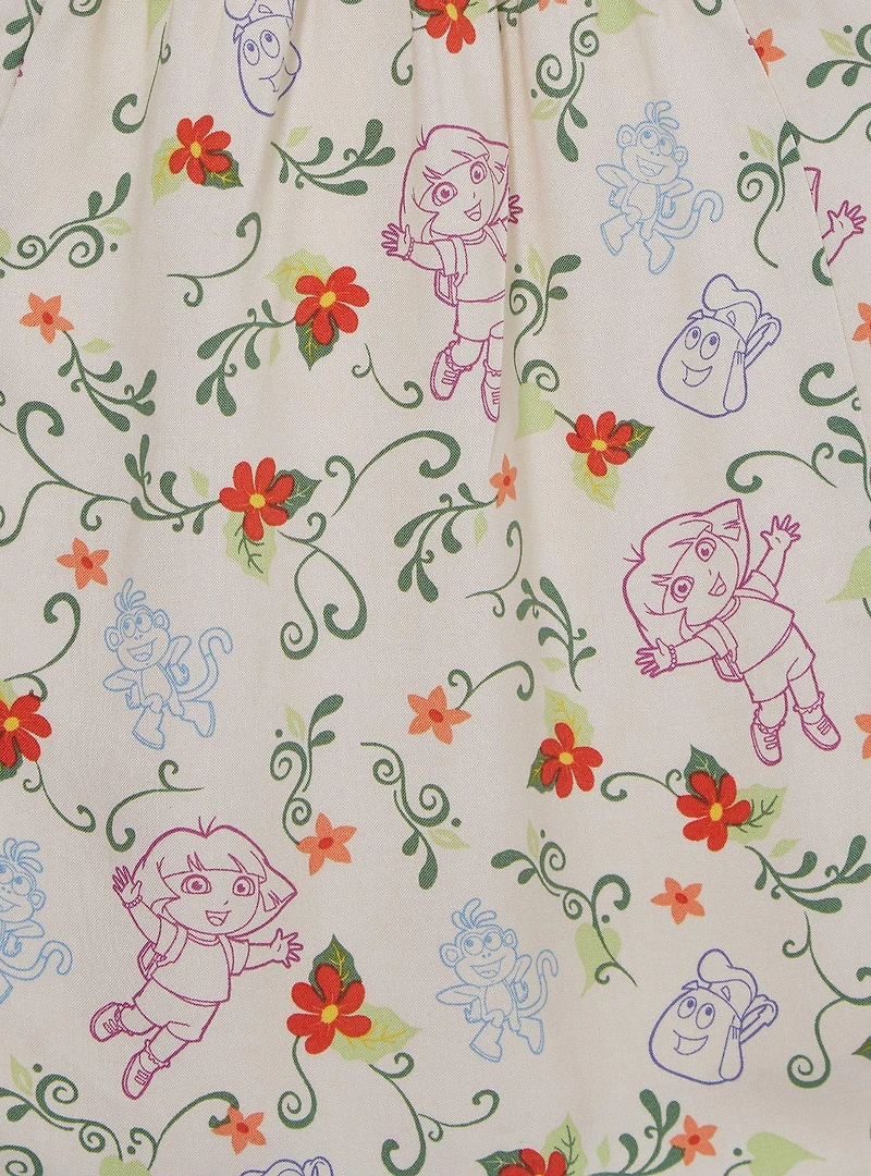 Dora the Explorer Floral Toddler Tank Dress — BoxLunch Exclusive