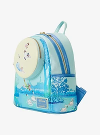 Loungefly Disney Peter Pan Flying Full Moon Glow-in-the-Dark Glitter Mini Backpack