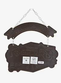 Harry Potter The Three Broomsticks Hanging Metal Sign