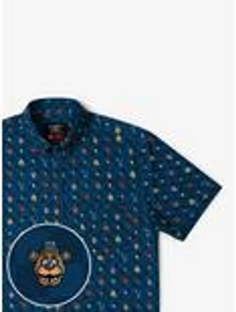 RSVLTS x Five Nights at Freddy's "Pixel Peril" Button-Up Shirt