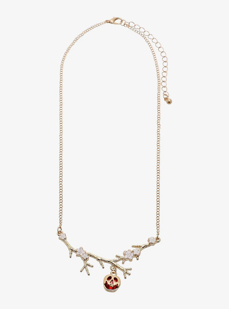 Disney Snow White and the Seven Dwarfs Poison Apple Branch Necklace - BoxLunch Exclusive