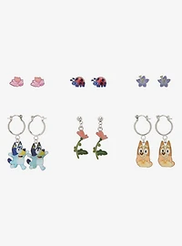 Bluey Floral Bingo & Bluey Earring Set - BoxLunch Exclusive