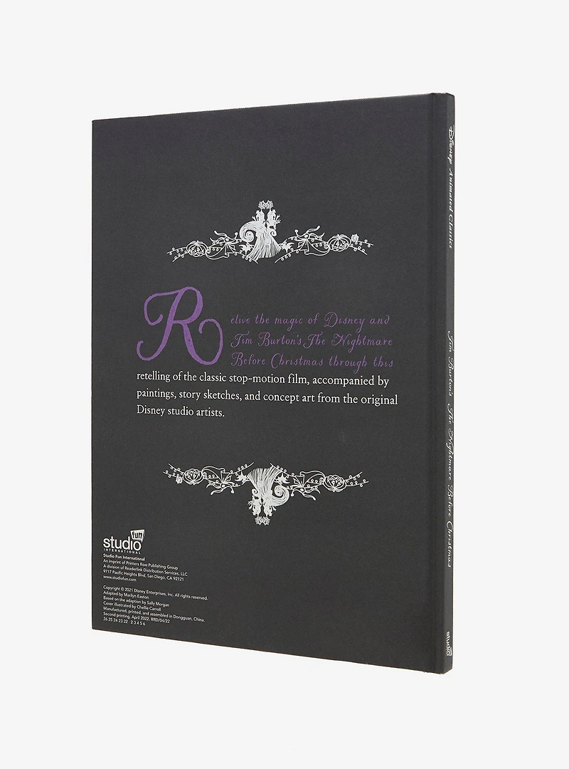 Disney The Nightmare Before Christmas Animated Classics Book
