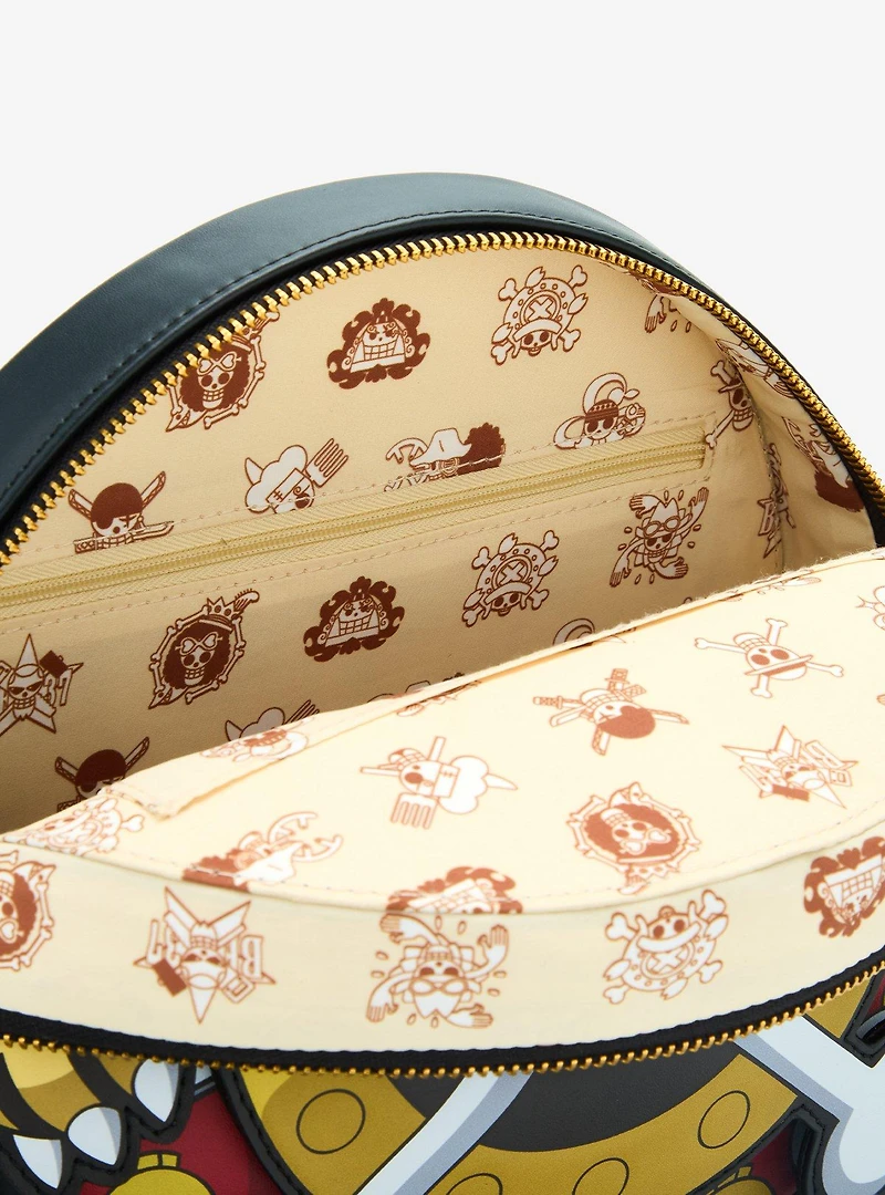 Loungefly One Piece Thousand Sunny Figural Crossbody Bag — BoxLunch Exclusive