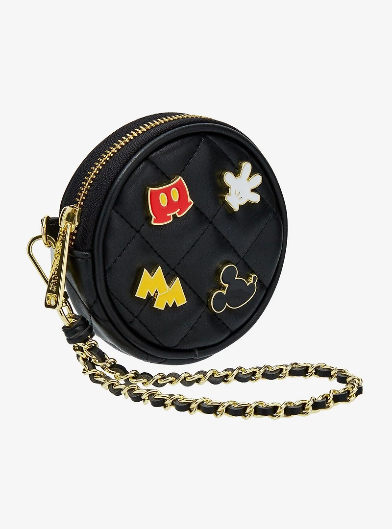 Loungefly Disney Mickey Mouse Icons Quilted Coin Purse — BoxLunch Exclusive