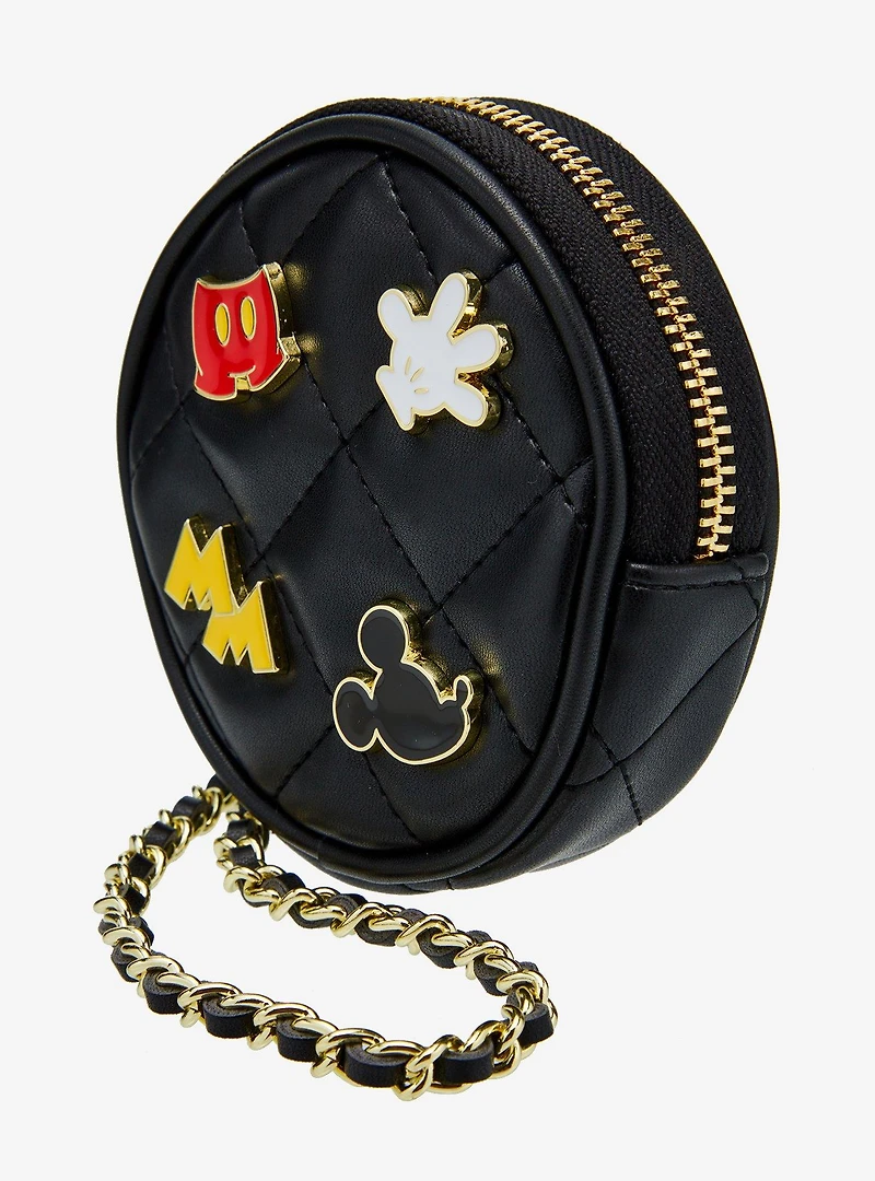 Loungefly Disney Mickey Mouse Icons Quilted Coin Purse — BoxLunch Exclusive