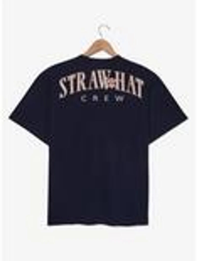 One Piece Straw Hat Crew Tonal Group Portrait T-Shirt - BoxLunch Exclusive