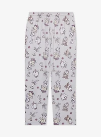 Disney Beauty and the Beast Belle & Friends Allover Print Sleep Pants - BoxLunch Exclusive