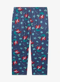 Disney The Little Mermaid Ariel & Shells Allover Print Women's Plus Sleep Pants - BoxLunch Exclusive