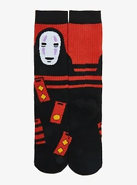 Studio Ghibli® Spirited Away No-Face Bath Token Crew Socks — BoxLunch Exclusive