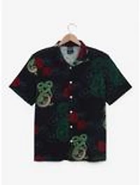 Dragon Ball Z Shenron Allover Print Woven Button-Up - BoxLunch Exclusive