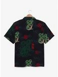 Dragon Ball Z Shenron Allover Print Woven Button-Up - BoxLunch Exclusive