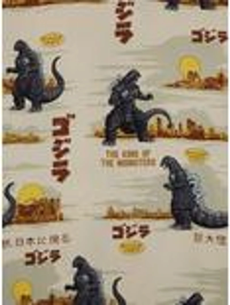 Godzilla City Skylines Allover Print Woven Button-Up - BoxLunch Exclusive