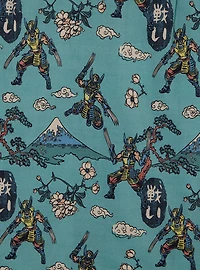 Marvel X-Men Samurai Wolverine Allover Print Woven Button-Up - BoxLunch Exclusive