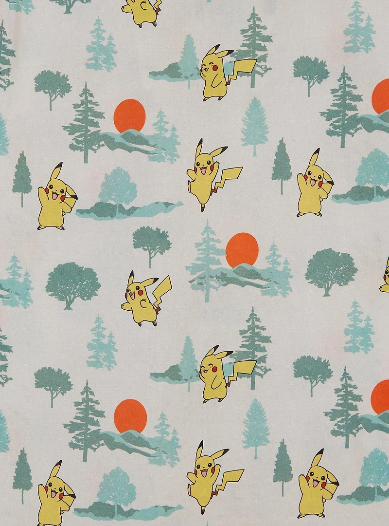 Pokémon Pikachu Sunshine Woven Button-Up