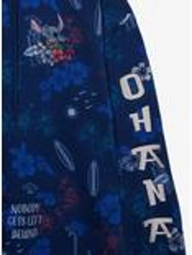 Disney Lilo & Stitch Floral Characters Allover Print Hoodie - BoxLunch Exclusive