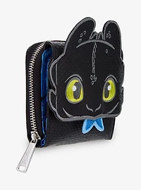 Loungefly Dreamworks How To Train Your Dragon Toothless Figural Wallet - BoxLunch Exclusive
