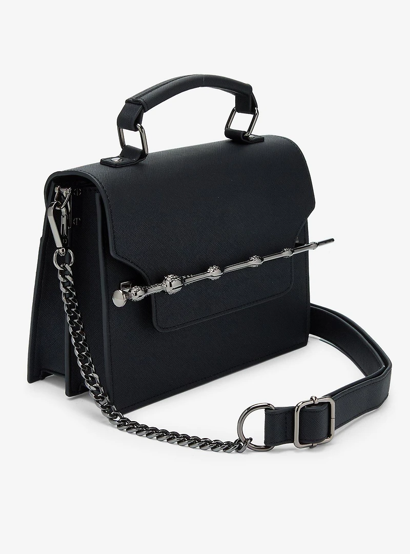 Loungefly Harry Potter Elder Wand Black Convertible Crossbody Bag —  BoxLunch Exclusive