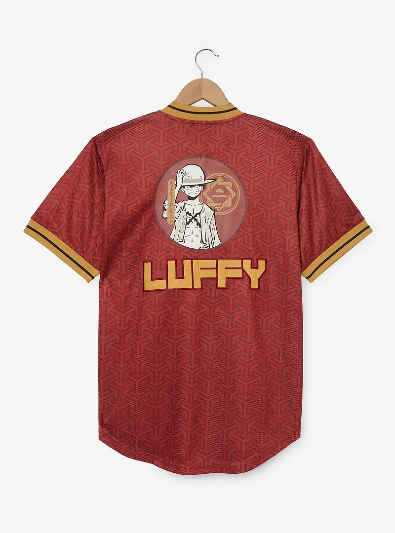 One Piece Luffy Straw Hat Crew Soccer Jersey — BoxLunch Exclusive