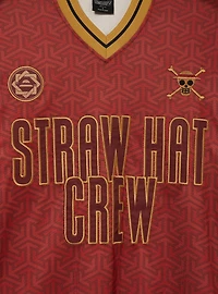 One Piece Luffy Straw Hat Crew Soccer Jersey — BoxLunch Exclusive