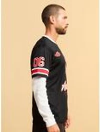 Naruto Shippuden Akatsuki Layered Long Sleeve Jersey - BoxLunch Exclusive