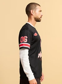 Naruto Shippuden Akatsuki Layered Long Sleeve Jersey - BoxLunch Exclusive
