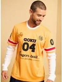 Dragon Ball Z Goku Layered Long Sleeve Jersey - BoXLunch Exclusive