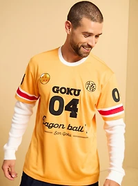 Dragon Ball Z Goku Layered Long Sleeve Jersey - BoXLunch Exclusive