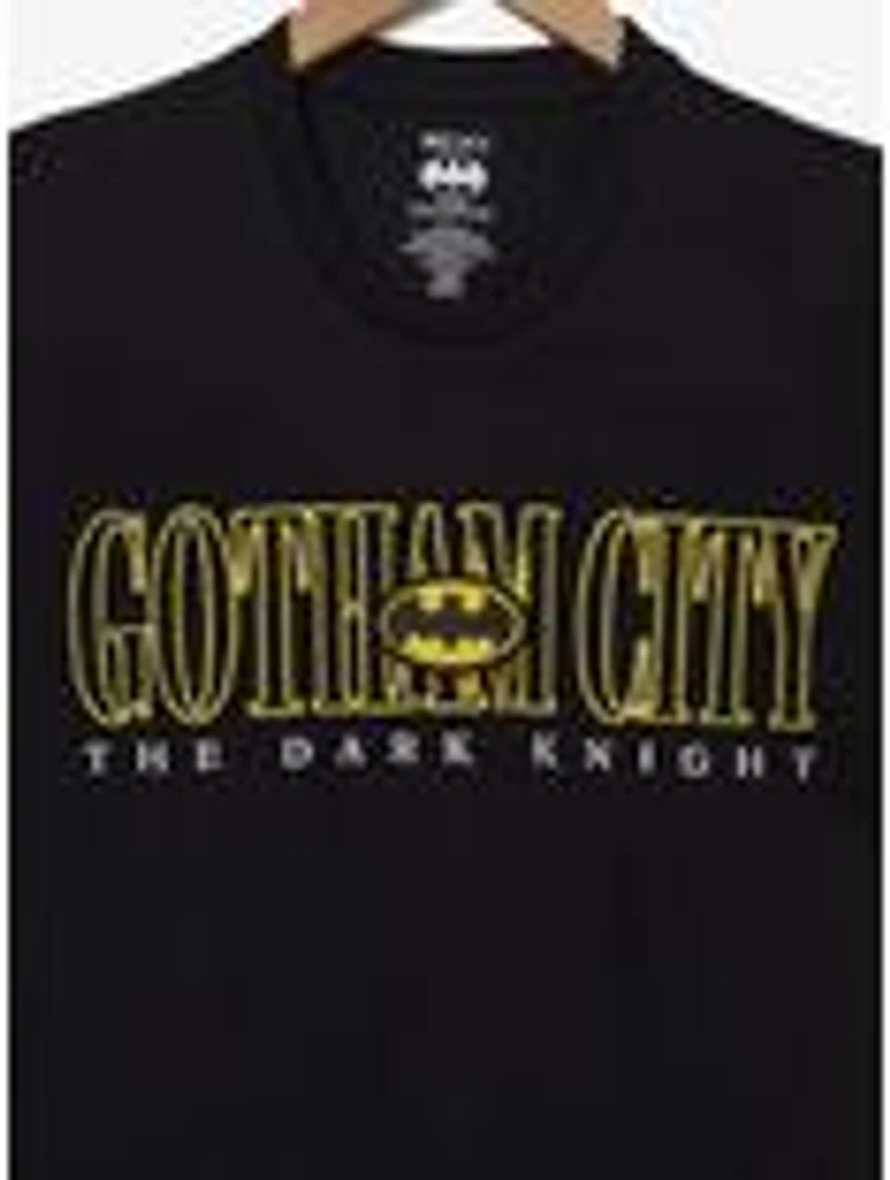 DC Comics Batman Gotham City Embroidered T-Shirt — BoxLunch Exclusive