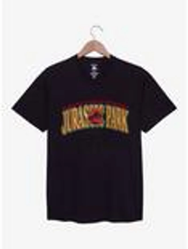 Jurassic Park Embroidered Title T-Shirt - BoxLunch Exclusive