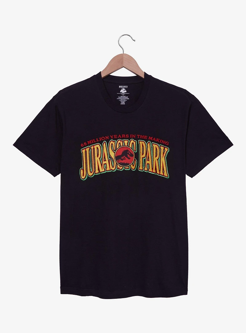 Jurassic Park Embroidered Title T-Shirt - BoxLunch Exclusive