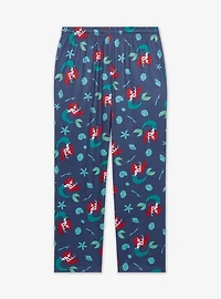 Disney The Little Mermaid Ariel & Shells Allover Print Sleep Pants - BoxLunch Exclusive